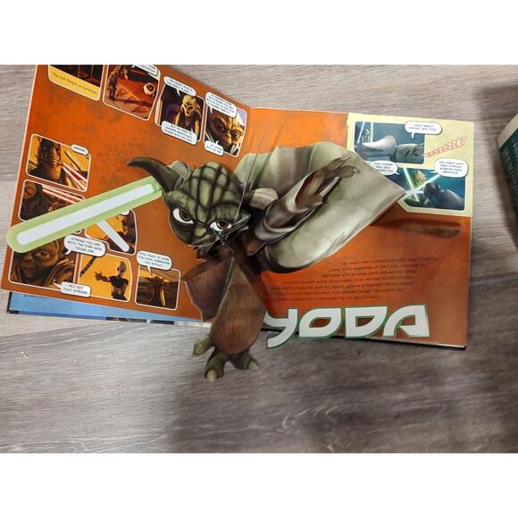 Heroes A Pop up Storybook Star Wars The Clone Wars Valois Rob hardcover - Picture 7 of 8